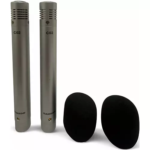 Used Samson co2 pair Drum Microphone