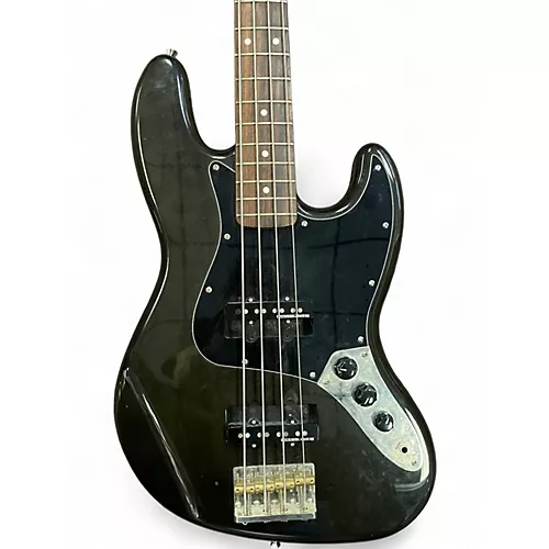 Used Fender Modern Player Jazz Bass Black Electric Bass Guitar Black