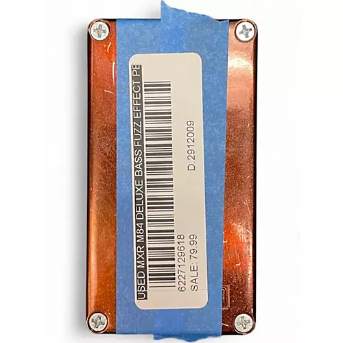 Used MXR M84 Deluxe Bass Fuzz Effect Pedal