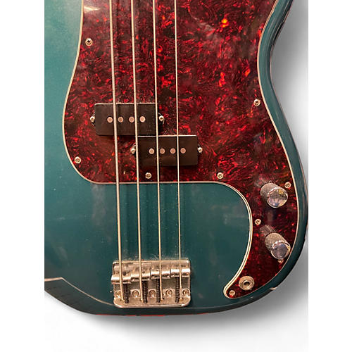 Used Fender Player Precision Bass Ocean Turquoise Electric Bass Guitar Ocean Turquoise