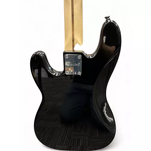 Used Squier Affinity Precision Bass Black Electric Bass Guitar Black