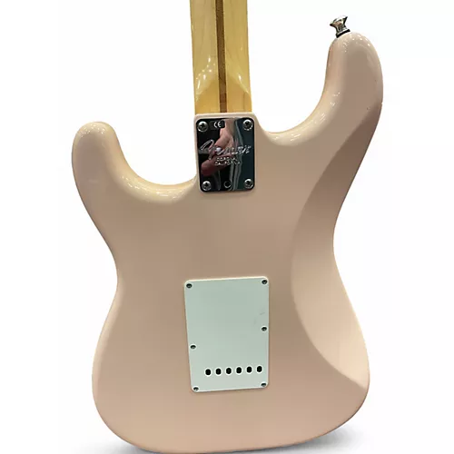 Used 2013 Fender FSR American Standard Stratocaster Shell Pink Solid Body Electric Guitar Shell Pink