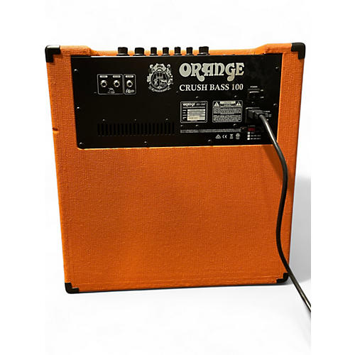 Used Orange Amplifiers CR100BXT Crush 100W 1x15 Bass Combo Amp
