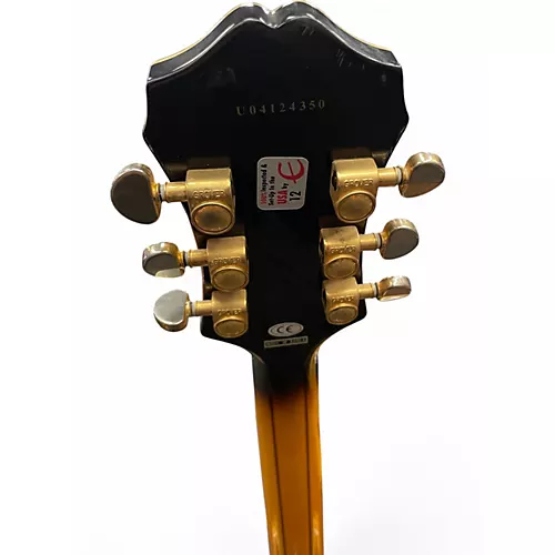 Used Epiphone Sheraton II 2 Tone Sunburst Hollow Body Electric Guitar 2 Tone Sunburst