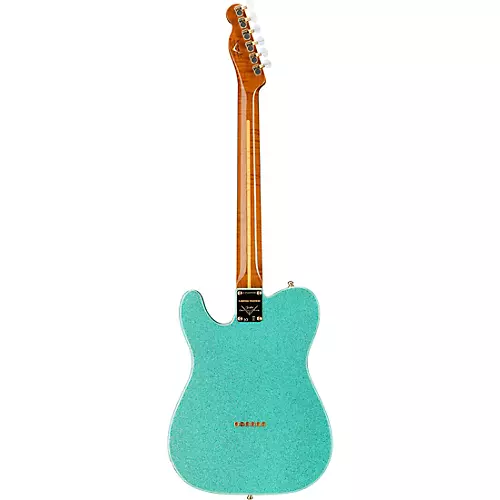 Fender Custom Shop Super Custom Deluxe Telecaster Electric Guitar Sea Foam Sparkle