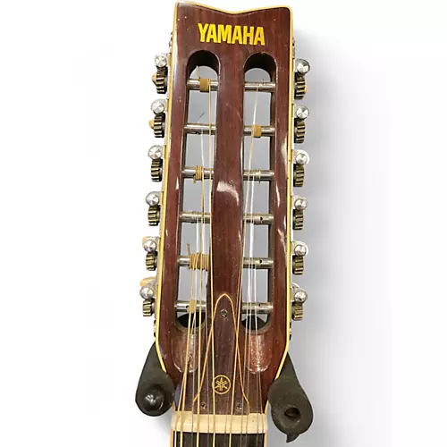 Used Yamaha fg512 Natural 12 String Acoustic Guitar Natural
