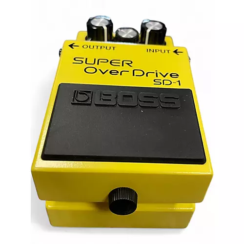 Used BOSS SD1 Super Overdrive Effect Pedal