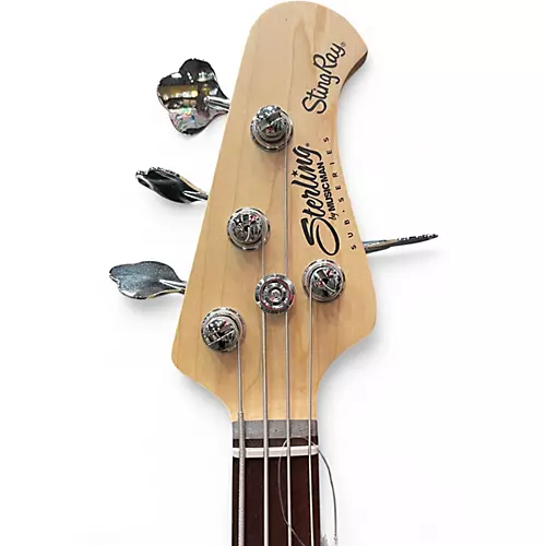 Used Sterling by Music Man STINGRAY Black Electric Bass Guitar Black