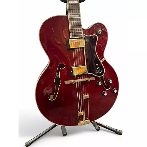 Used 2023 Epiphone Broadway Wine Red Hollow Body Electric Guitar Wine Red