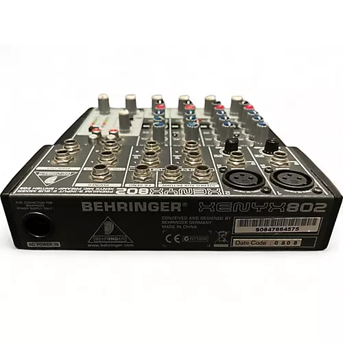 Used Behringer Xenyx 802 Unpowered Mixer