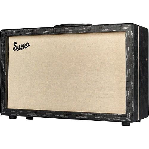 Supro Royale 1933r 2x12 Guitar Tube Combo Amp Black Scandia