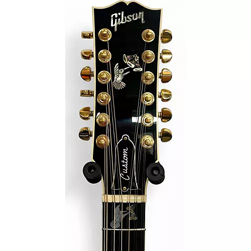 Used Gibson Custom Shop Hummingbird Custom 12 String Koa Natural 12 String Acoustic Electric Guitar Natural