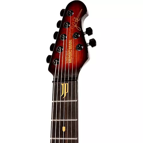 Ernie Ball Music Man 20th Anniversary John Petrucci JP7 7-String Electric Guitar Honey Butter Burst