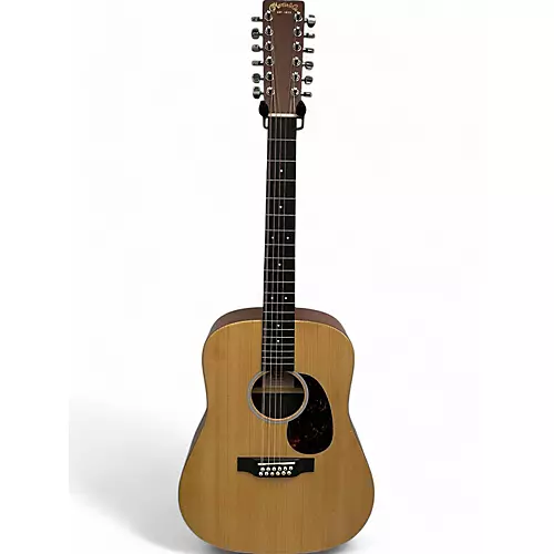 Used Martin X Series Natural 12 String Acoustic Electric Guitar Natural