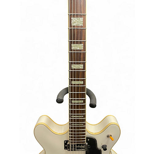 Used Guild Starfire V Snow Crest White Hollow Body Electric Guitar Snow Crest White