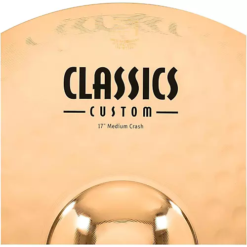 MEINL Classics Custom Medium Crash - Brilliant 18 in.