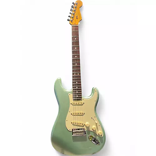 Used 2023 Fender American Professional II Stratocaster Sparkle Seafoam Pearl Solid Body Electric Guitar Sparkle Seafoam Pearl