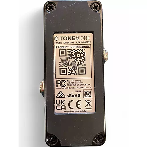 Used IK Multimedia TONEX ONE Effect Processor