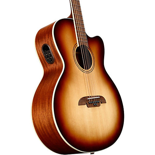 Alvarez ABT60CE 8-String Baritone Acoustic-Electric Guitar Black