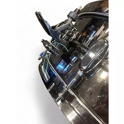 Used TAMA 14in METALWORKS SNARE Black Chrome Drum Black Chrome 33