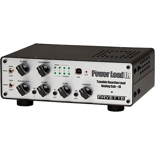 Fryette Power Load IR Reactive Load with Speaker Cabinet Simulation Black and Silver