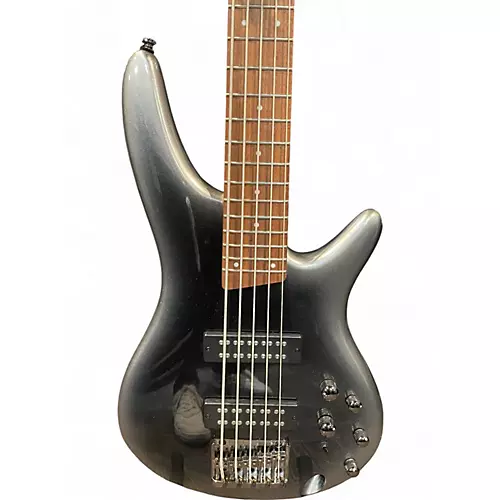 Used Ibanez SR305 5 String Silverburst Electric Bass Guitar Silverburst