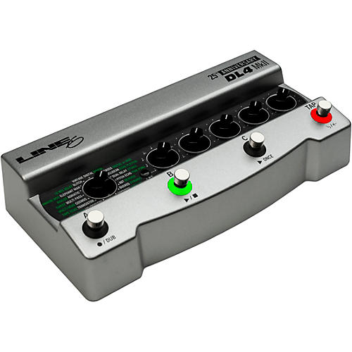 Line 6 DL4 MkII Silver Limited-Edition 25th Anniversary Delay Guitar Effects Pedal