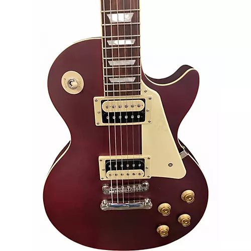 Used Epiphone Les Paul Traditional Pro IV Wine Red Solid Body Electric Guitar Wine Red
