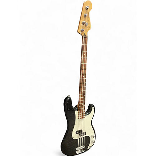 Used Fender Player Precision Bass Black Electric Bass Guitar Black