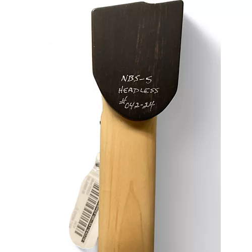 Used 2024 Brubaker NBS-USA-5 Headless Purple Haze Electric Bass Guitar Purple Haze