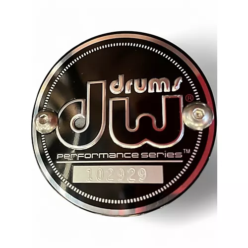 Used DW 4 Piece Performance Series BLACK DIAMOND Drum Kit BLACK DIAMOND