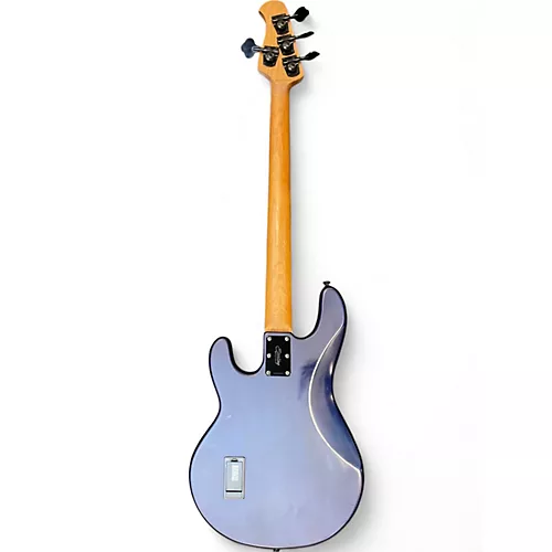 Used Sterling by Music Man sting ray neptune blue satin Electric Bass Guitar neptune blue satin