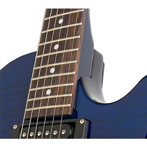 Epiphone Les Paul Special-II Plus Top Limited-Edition Electric Guitar Transparent Black