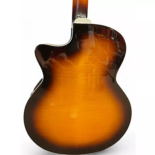 Used Guild F2512CE 2 Color Sunburst 12 String Acoustic Guitar 2 Color Sunburst