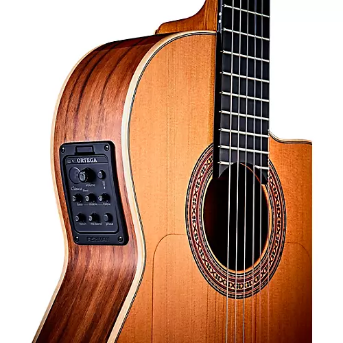 Ortega BWSM/2 Ben Woods Signature Flamenco Acoustic-Electric Guitar Natural