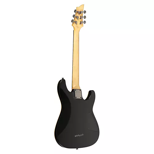 Schecter Guitar Research Omen-6 Left-Handed Electric Guitar Black