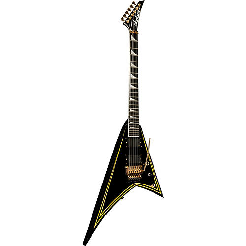 Jackson MJ Series Rhoads RR24-MG Electric Guitar White with Black Pinstripes