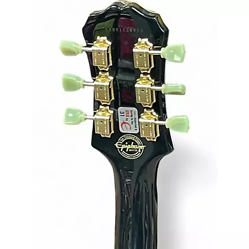 Used Epiphone Limited Edition Tak Matsumoto DC Custom Black Solid Body Electric Guitar Black