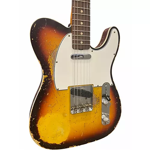 Used 2023 Fender LTD '59 CUSTOM SHOP TELECASTER SUPHREL AGED SUNBURST Solid Body Electric Guitar AGED SUNBURST