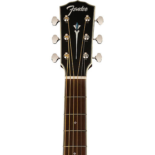 Fender Paramount PD-220E Dreadnought Acoustic-Electric Guitar Natural