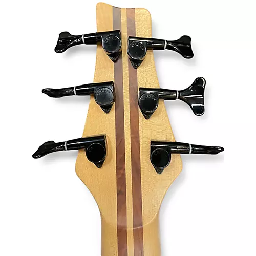 Used Carvin 6-STRING TRANS NATURAL FLAME Electric Bass Guitar TRANS NATURAL FLAME