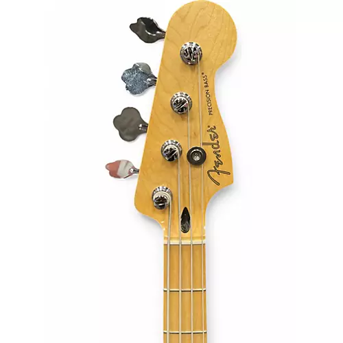 Used Fender Standard Precision Bass Ocean Turquoise Electric Bass Guitar Ocean Turquoise