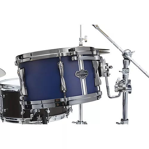 Open-Box TAMA Superstar Hyper-Drive Duo 5-Piece Shell Pack Condition 1 - Mint Satin Blue Vertical Stripe