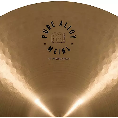 MEINL Pure Alloy Traditional Medium Crash Cymbal 18 in.