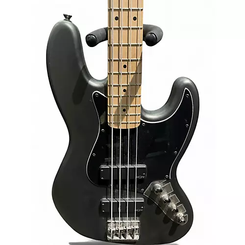 Used Squier Contemporary Jazz Bass Metallic Gray Electric Bass Guitar Metallic Gray