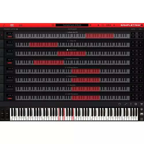 IK Multimedia SampleTank 4 MAX v2 Virtual Instrument Plug-in (Crossgrade)