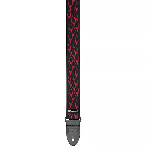 Dunlop D-38 Flambe Nylon Guitar Strap Gray