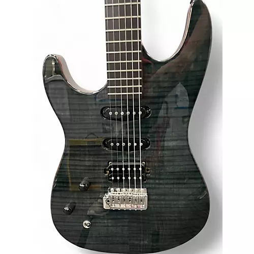 Used Chapman ML1 Modern Left Handed Trans Gray Electric Guitar Trans Gray