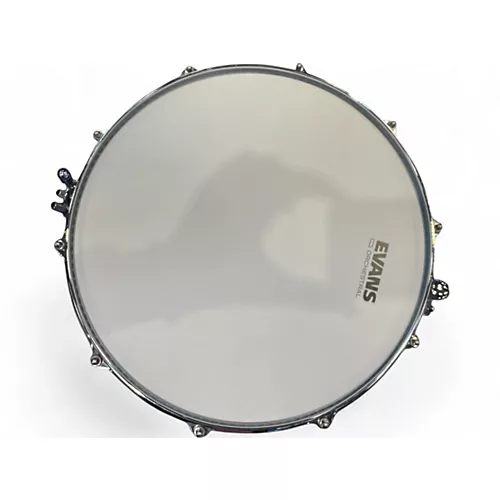 Used 2013 Pearl 14in LIMITED EDITION PHILHARMONIC CONCERT SNARE DRUM 14X5 Black and Silver Drum Black and Silver 33