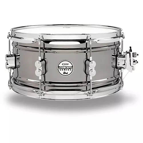 PDP by DW Concept Series Black Nickel Over Steel Snare Drum 14x6.5 Inch